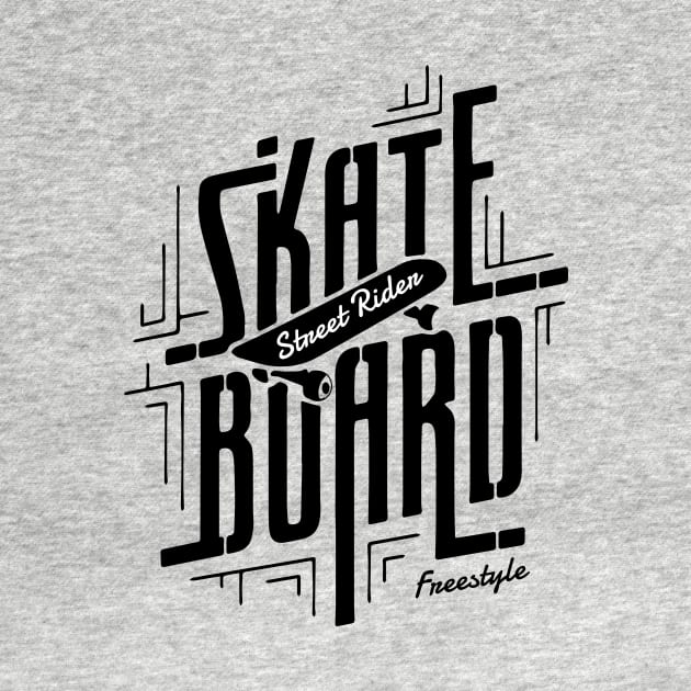 Skate Board freestyle by timegraf